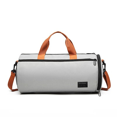 Round Gym Bag STELLAR The Store Bags Gray