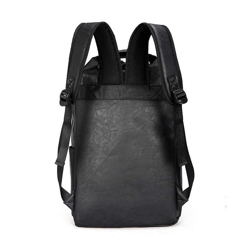 Faux Leather Backpack Men's ERIN The Store Bags