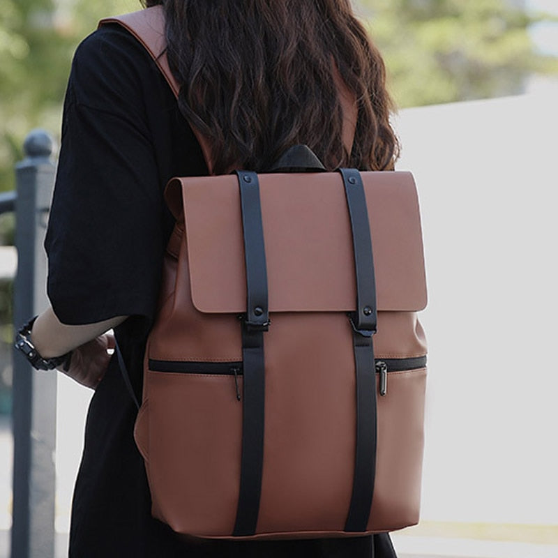 Women's Professional Leather Backpack The Store Bags