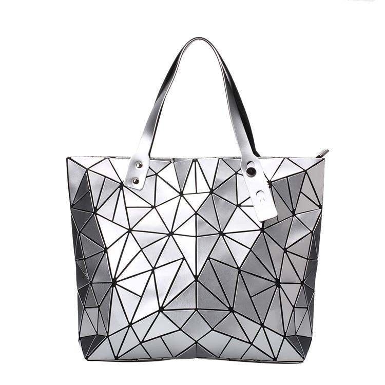 Geometric Shoulder Bag ERIN The Store Bags Sliver