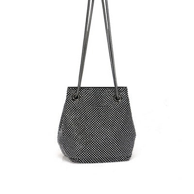 Rhinestone Bucket Bag The Store Bags Black