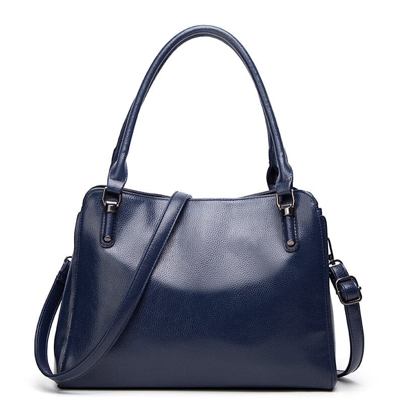 Red Leather Shoulder Bag The Store Bags Blue