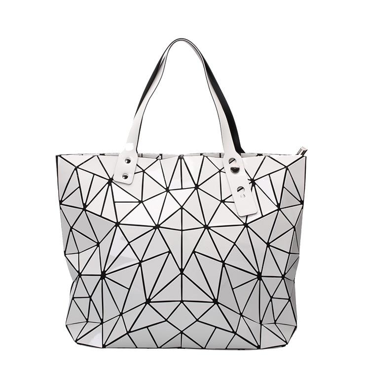 Geometric Shoulder Bag ERIN The Store Bags White