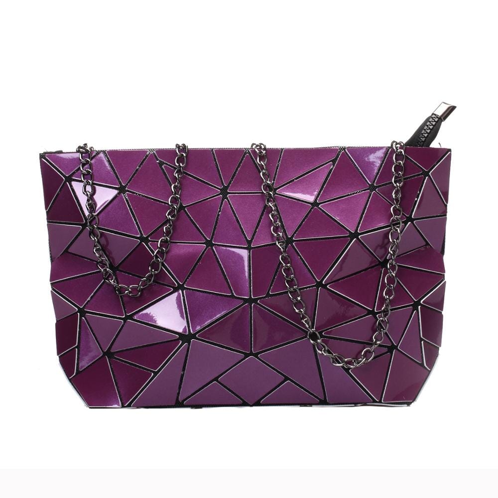Geometric Purse The Store Bags purple