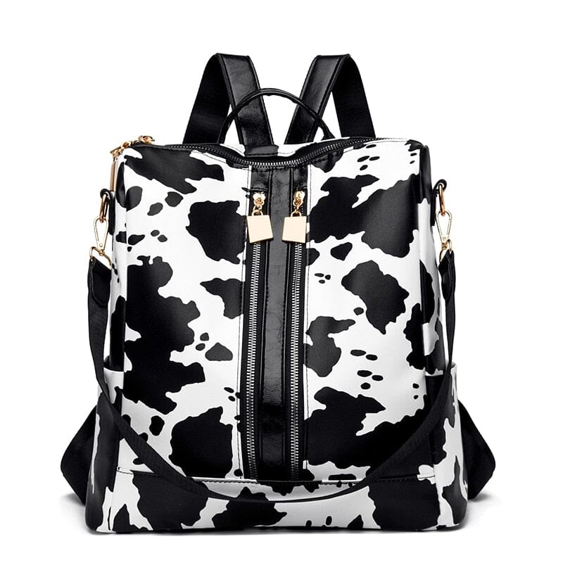 Leopard Print Backpack Purse The Store Bags Cow pattern