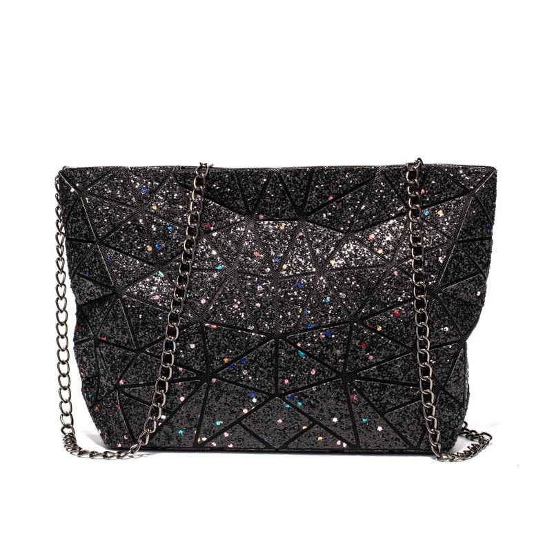 Holographic Leather Shoulder Bag The Store Bags