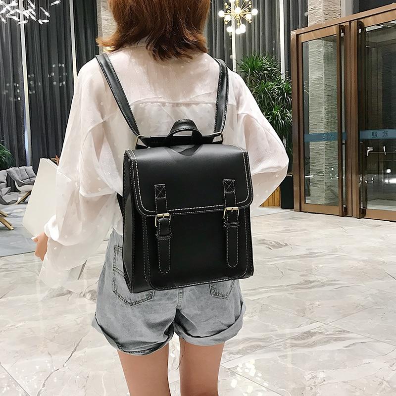 Double Buckle Backpack ERIN The Store Bags 