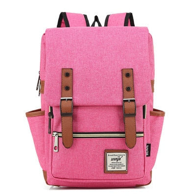 Double Buckle Flap Backpack ERIN The Store Bags Watermelon Red