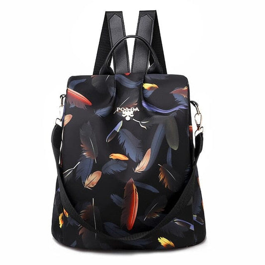 Feather Poaba Anti Theft Backpack The Store Bags
