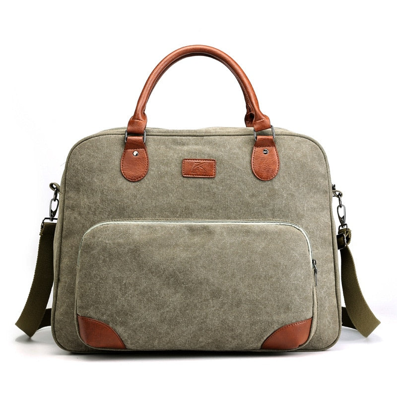 Small Canvas Gym Bag SARTO The Store Bags Green