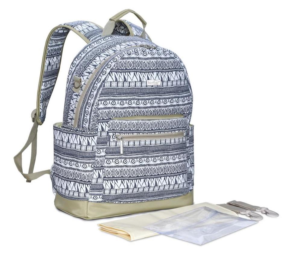 Boho Style Diaper Bag Backpack With Changing Mat The Store Bags Black