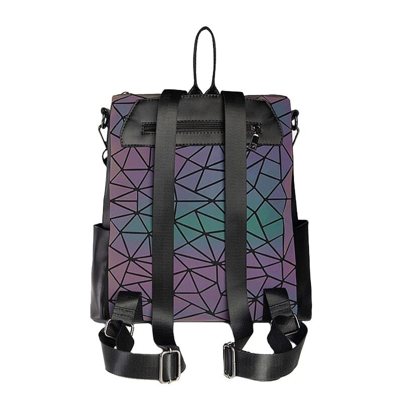 Geometric Backpack Purse The Store Bags