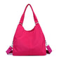 Small Nylon Tote Bag With Zipper The Store Bags Hot Pink 