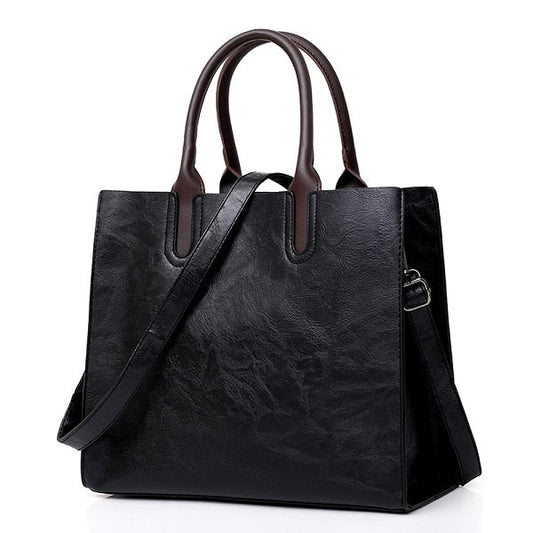 Leather Crossbody Work Bag The Store Bags Black