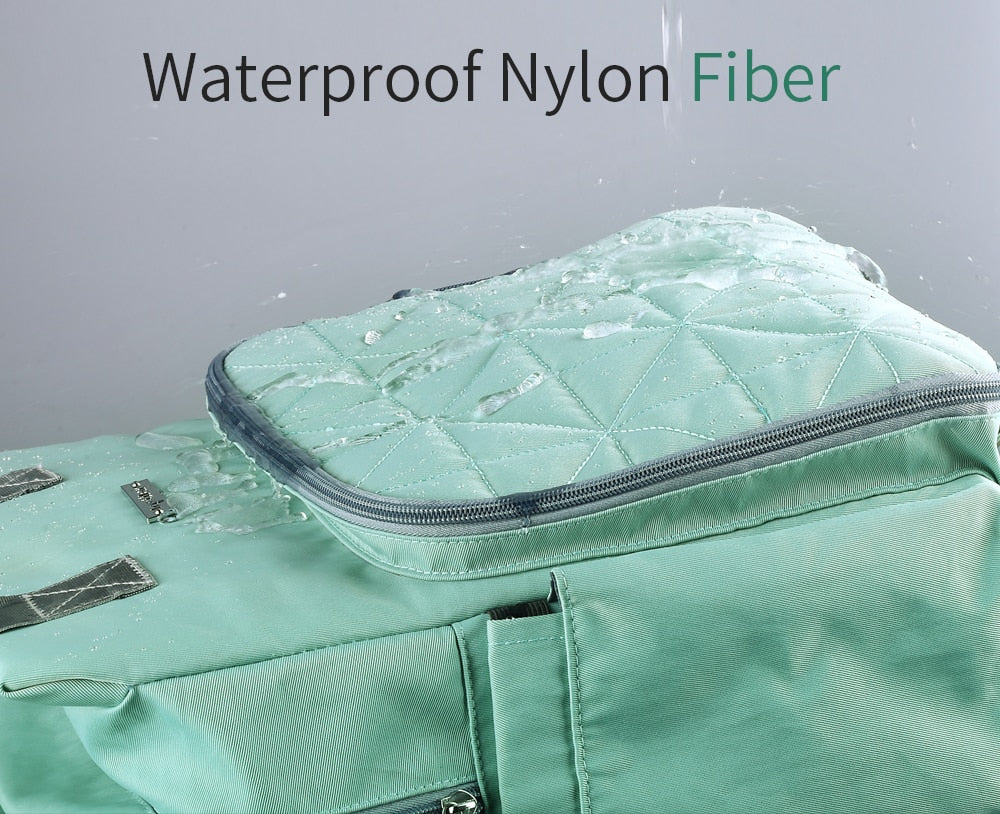 Blue Quilted Diaper Backpack The Store Bags