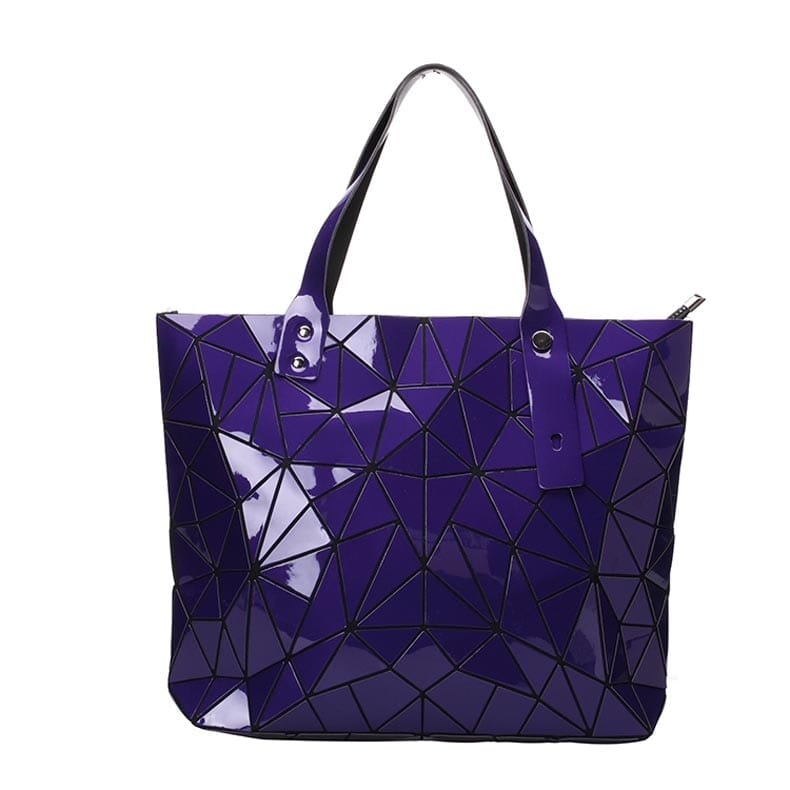 Geometric Handbag The Store Bags bright light purple