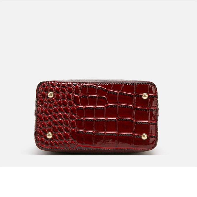 Croc Embossed Leather Bag The Store Bags