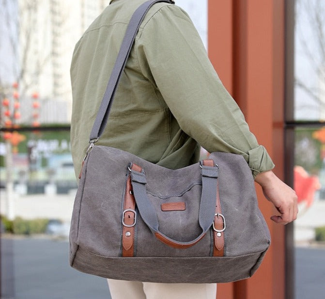 Canvas Gym Duffle Bag ANMA The Store Bags