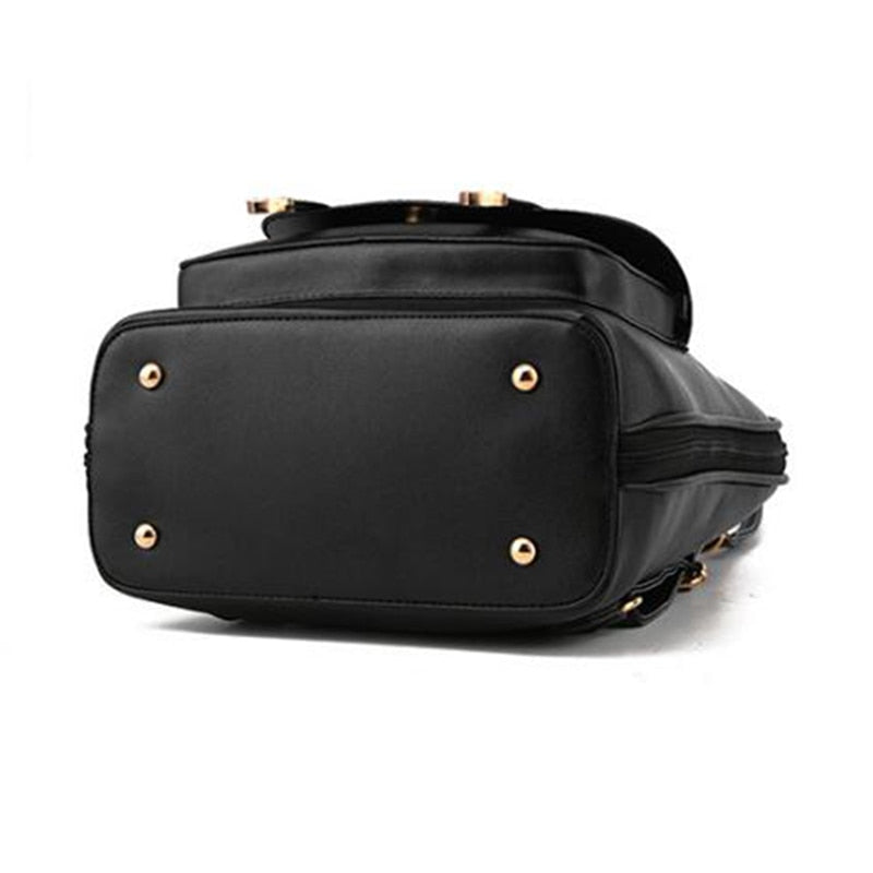 Women's Leather Purse Backpack The Store Bags