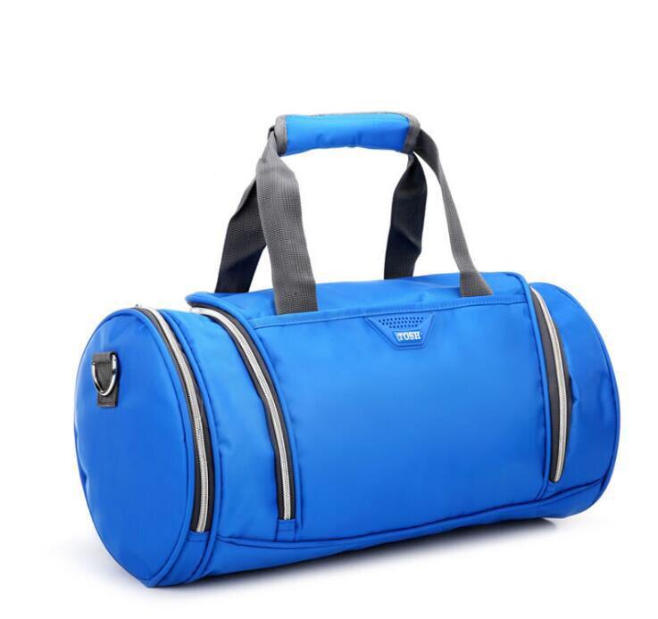 Round Duffle Gym Bag TOSH The Store Bags Light blue