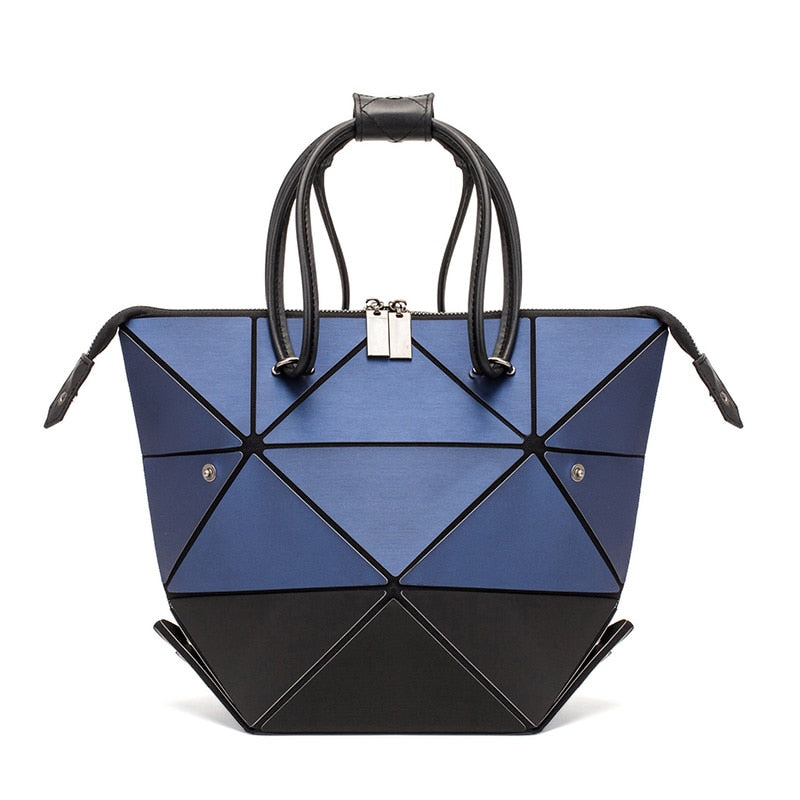Geometric Holographic Handbag The Store Bags Blue