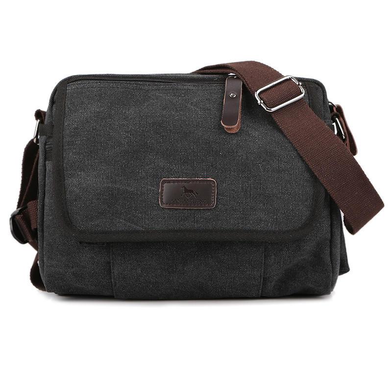 Zip Top Messenger Bag The Store Bags Black