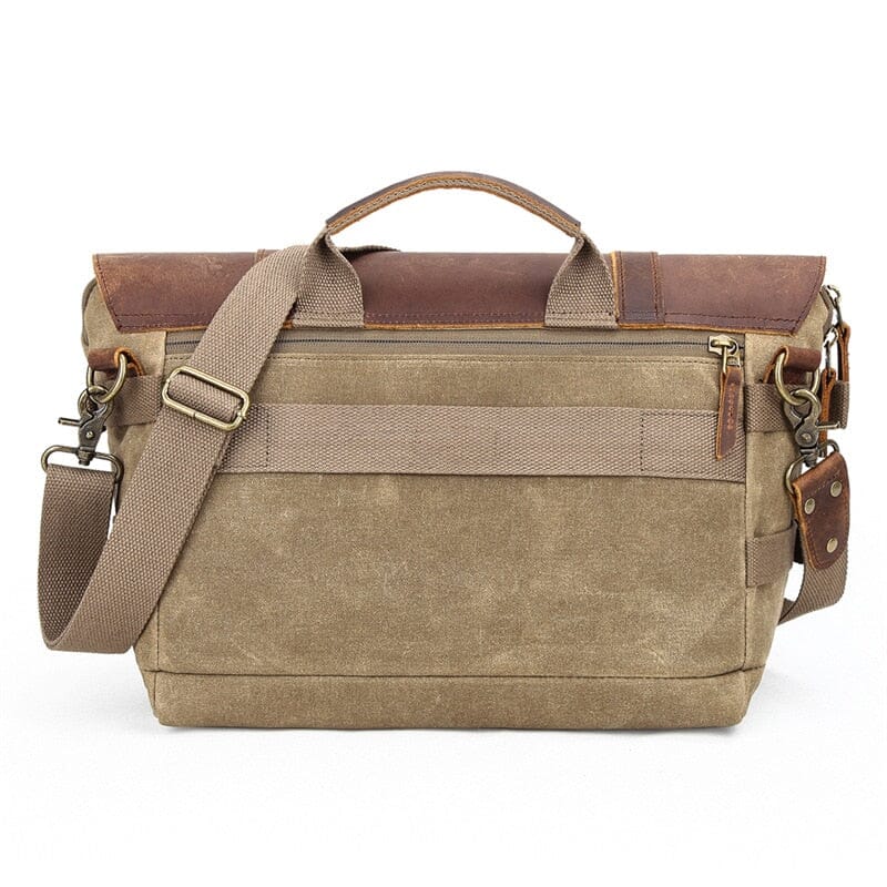 Canvas Vintage DSLR Camera Messenger Shoulder Bag The Store Bags