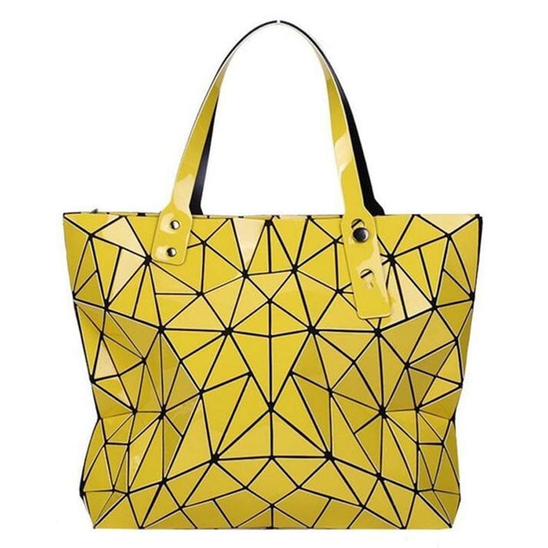 Geometric Handbag The Store Bags bright yellow
