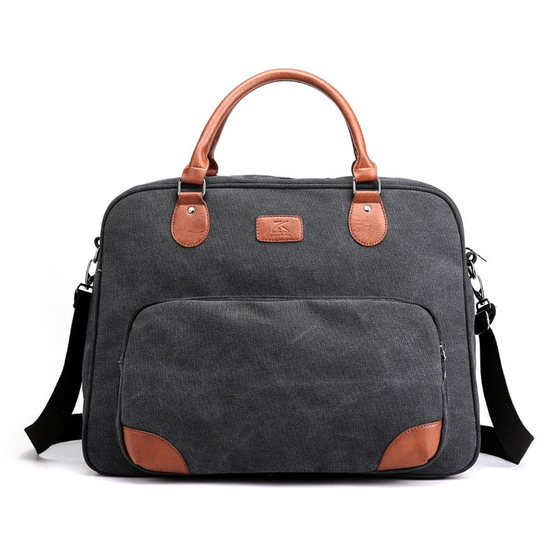 Small Canvas Gym Bag SARTO The Store Bags Black