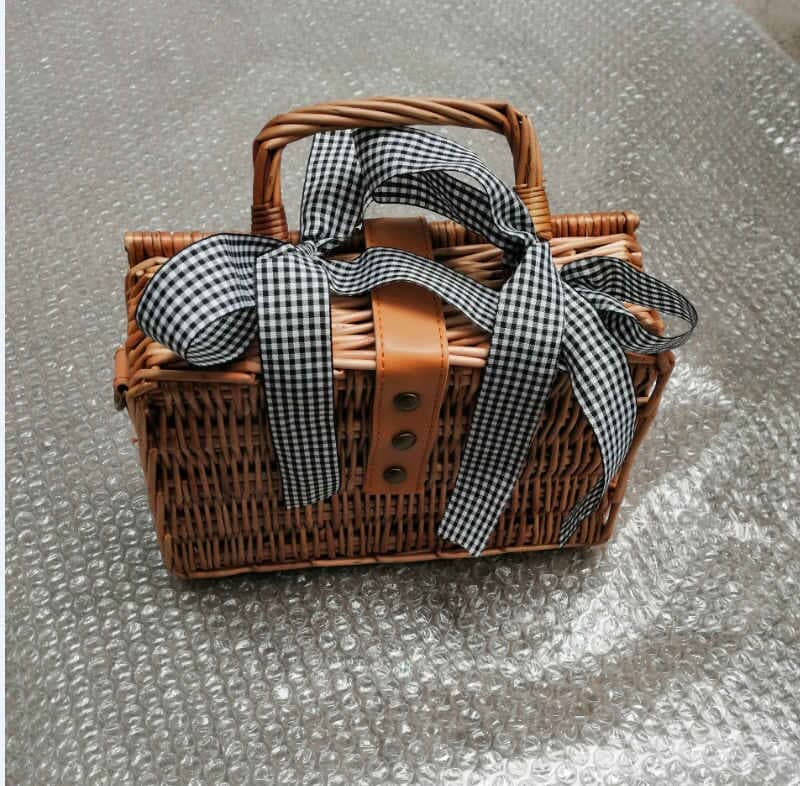 Square Bamboo Purse The Store Bags