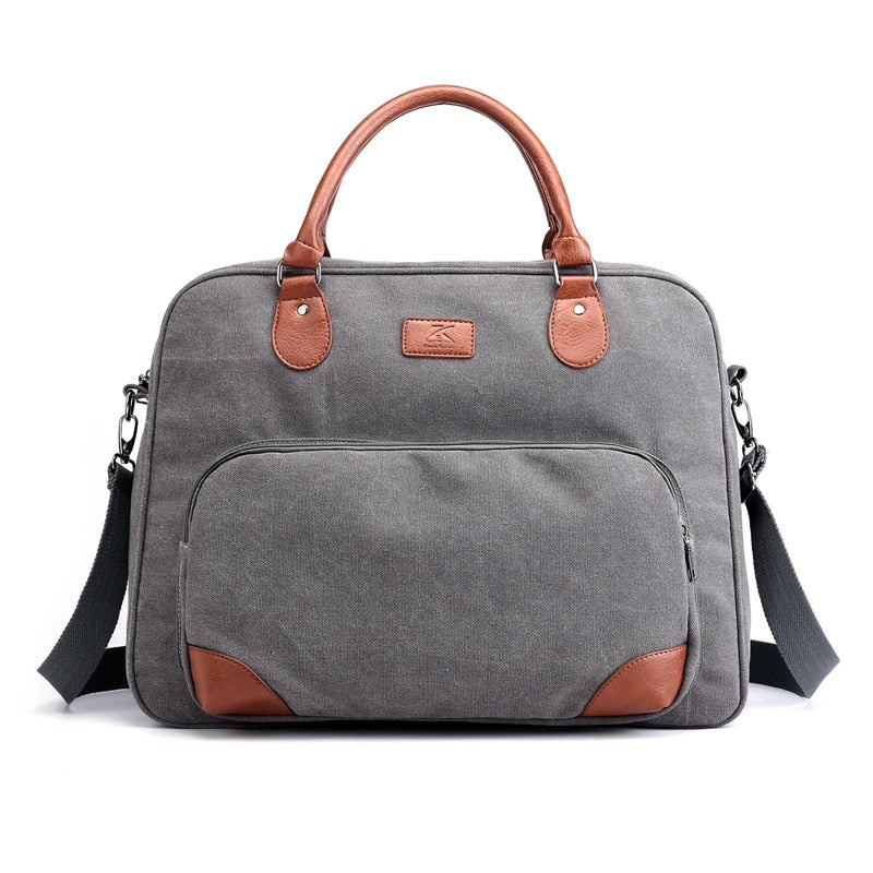 Small Canvas Gym Bag SARTO The Store Bags Gray 