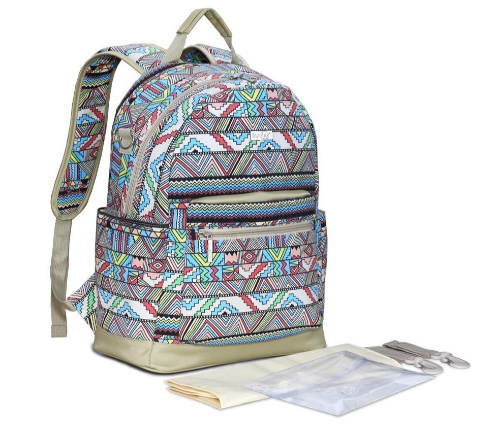 Boho Style Diaper Bag Backpack With Changing Mat The Store Bags Scarlet
