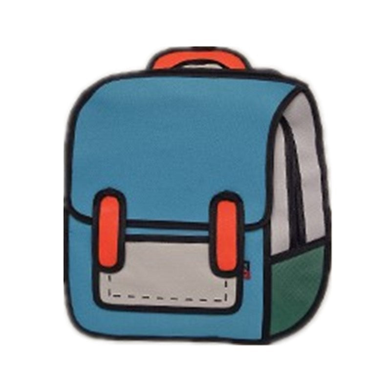School Bag Clipart, School Bag Illustration, School Beg, Shopping
