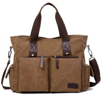 Vintage Canvas Gym Bag The Store Bags coffee
