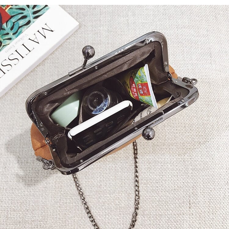 Leather Crossbody Clasp Purse The Store Bags