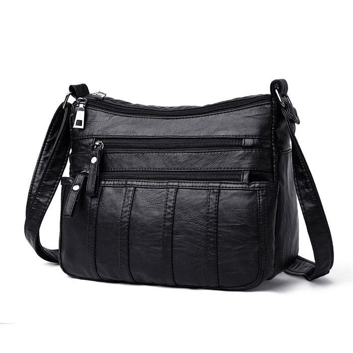 Black Leather Boho Bag The Store Bags shoulder bag No 3