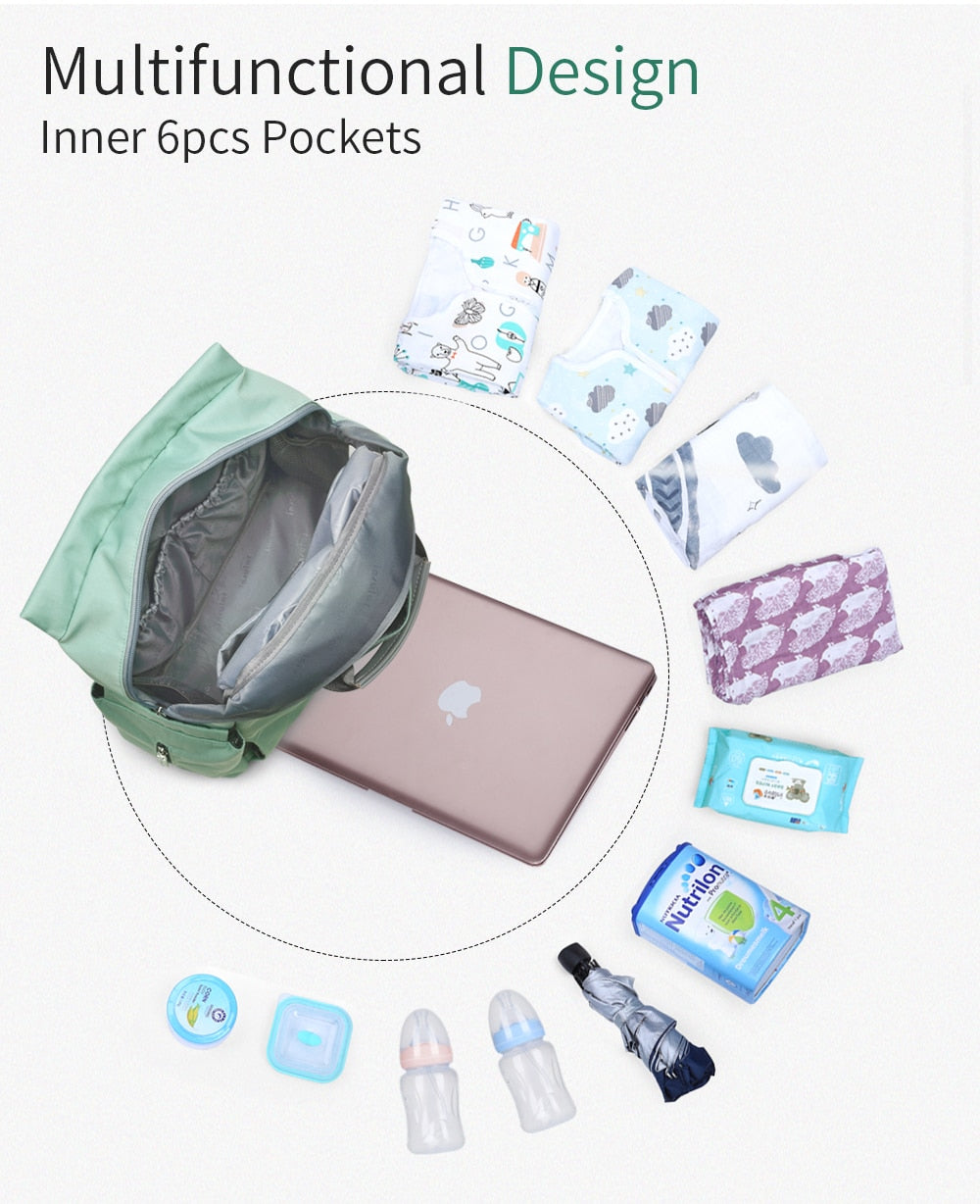 Blue Quilted Diaper Backpack The Store Bags