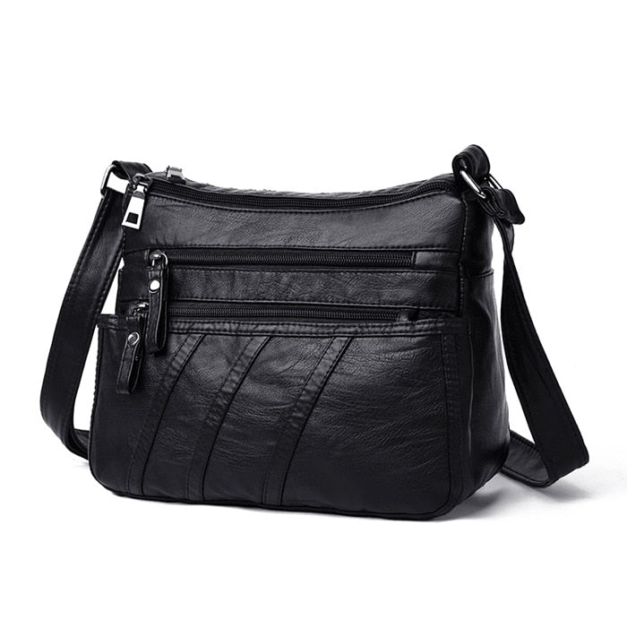 Black Leather Boho Bag The Store Bags shoulder bag No 2
