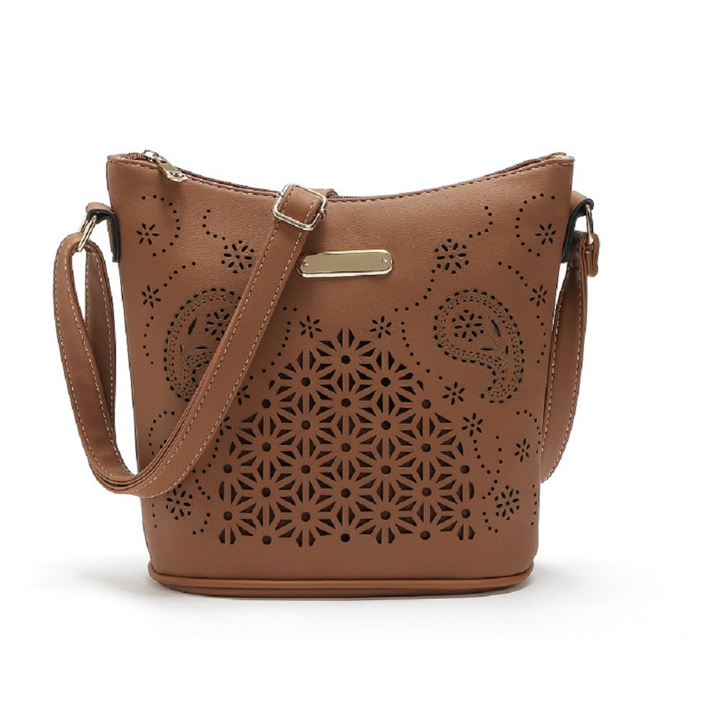Bohemian Leather Tote Bag The Store Bags Dark brown