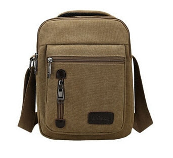 Small Canvas Cross Body Bag ERIN The Store Bags Khaki