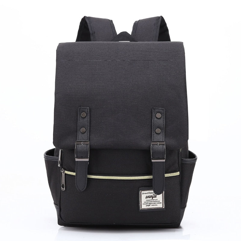 Double Buckle Flap Backpack ERIN The Store Bags 