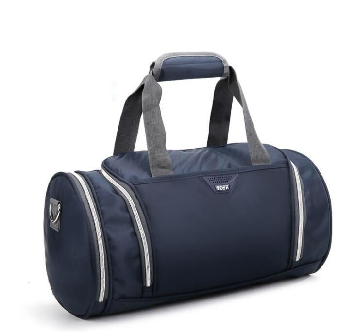 Round Duffle Gym Bag TOSH The Store Bags Blue
