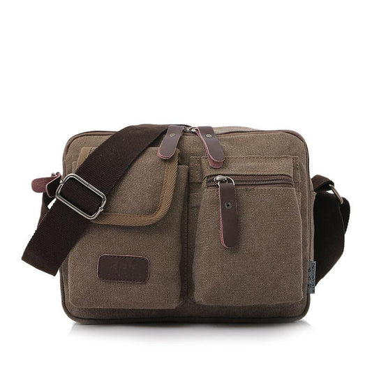 Zipper Messenger Bag ERIN The Store Bags Coffee