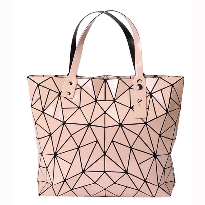 Geometric Handbag The Store Bags bright pink