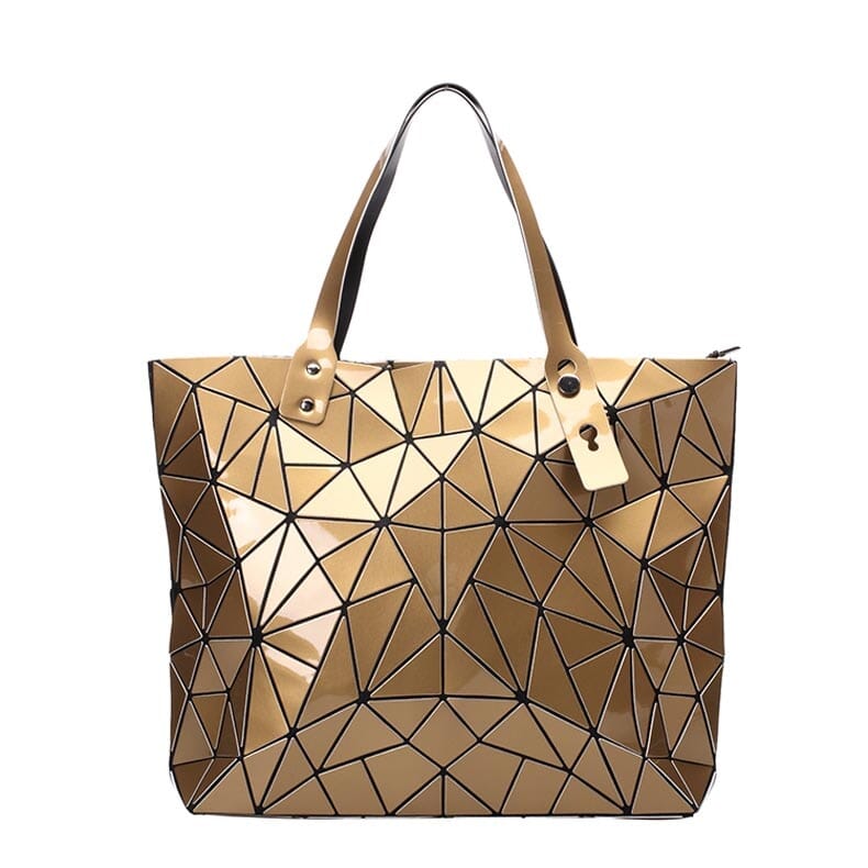 Geometric Handbag The Store Bags bright bronze
