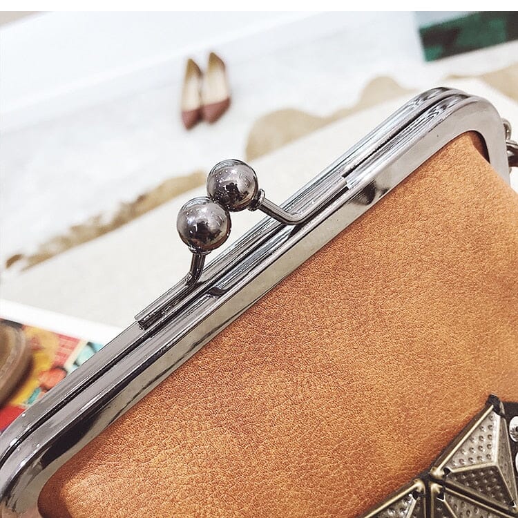 Leather Crossbody Clasp Purse The Store Bags