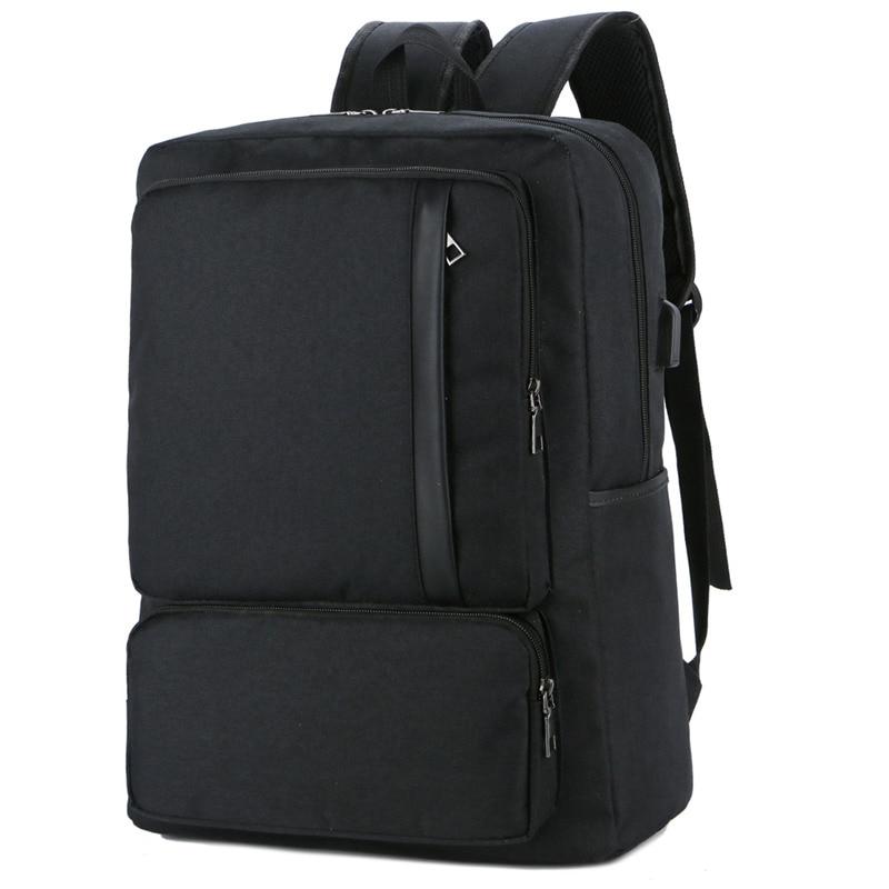 Computer Backpack with USB Charger The Store Bags Black