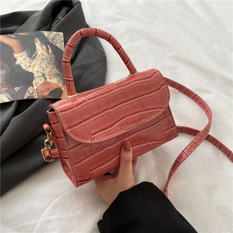 Mini Leather Crossbody Purse The Store Bags Pink