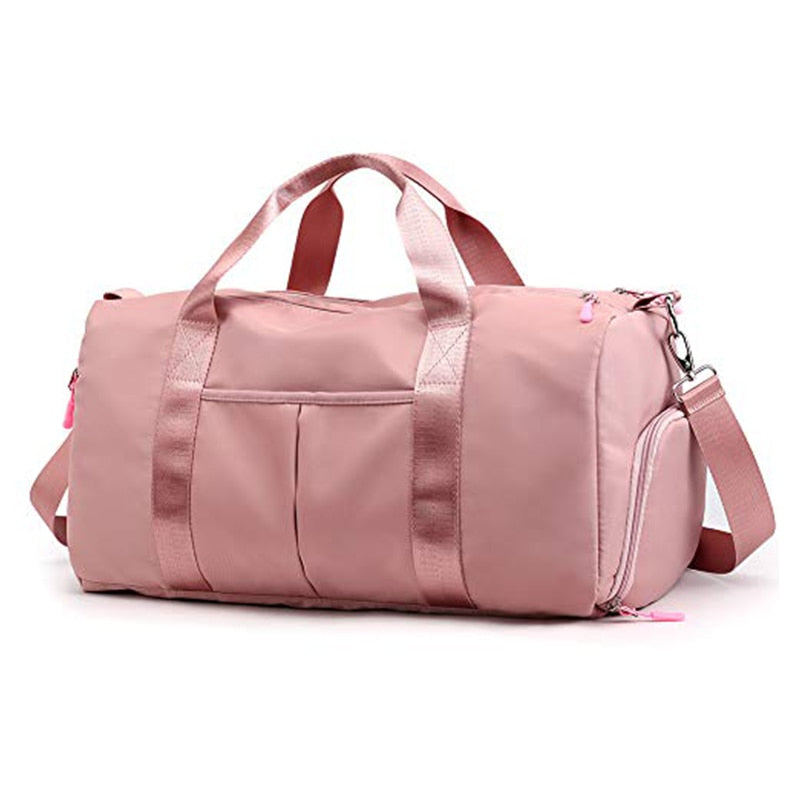 Pink Gym Bag With Shoe Compartment The Store Bags