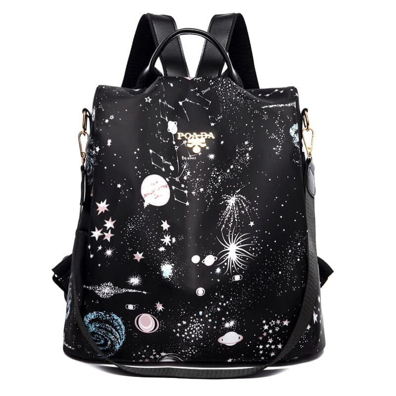 Poaba Backpack Grafitti The Store Bags Starry sky 